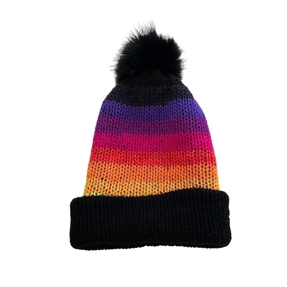 Neon Rainbow Hat - Picture 1 of 6